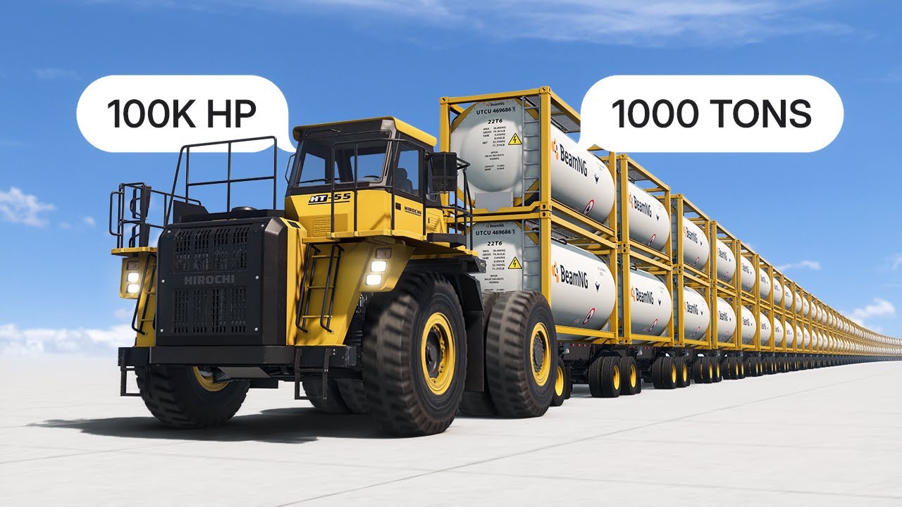 100000 HP Pulling Test in BeamNG