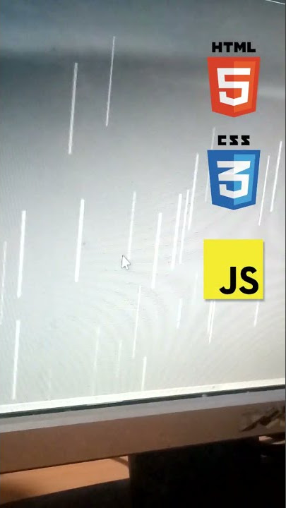 Animasi Hujan Awan Mendung dibuat HTML CSS SVG JavaScript #shorts