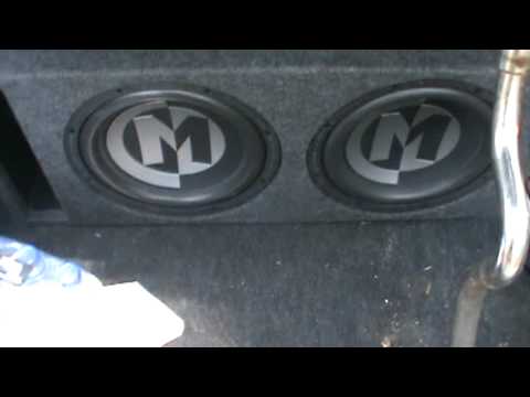 New 12 inch Memphis Subs and Amp