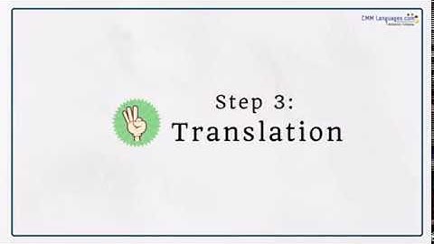 Translation Process - Behind the Scenes