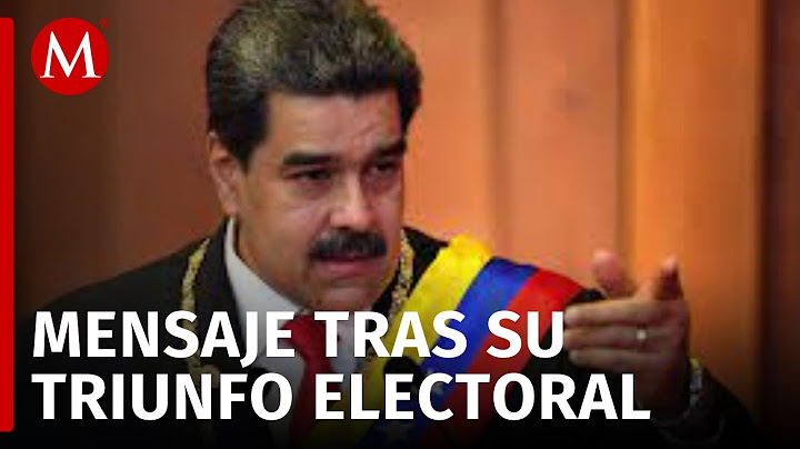 Oficializan victoria electoral de Nicolás Maduro en Venezuela