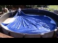 33 Foot Pool Installation (Time-Lapse)