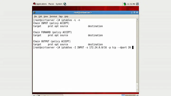 Backup and Restore of IPTables - Linux Tutorials at Networknuts