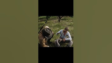 RDR2 NPC Thanks Arthur for saving his life