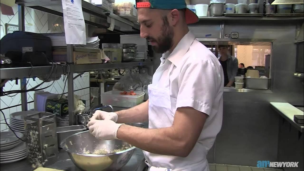 Mile End Deli makes a lot of latkes Mile End Deli makes a lot of latkes