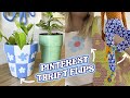 Pinterest inspired THRIFT FLIPS | NO SEW | how to make basic thrift clothes pieces trendy*