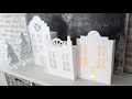 DIY ДОМ - СВЕТИЛЬНИК ИЗ ПЕНОПЛАСТОВОИ ПЛИТЫ... DIY-house of foam! White city...