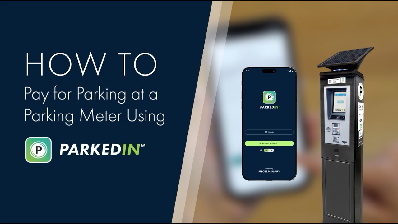 How to Pay for Parking at a Parking Meter Using Parkedin