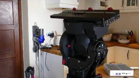 iOptron CEM120 EC initial power up, firmware update and encoder calibration.