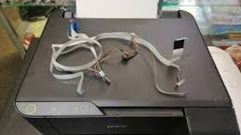 EPSON 3110 BLINKING GREEN AND ORANGE / PAPER JAM / FLEX CABLE PROBLEM