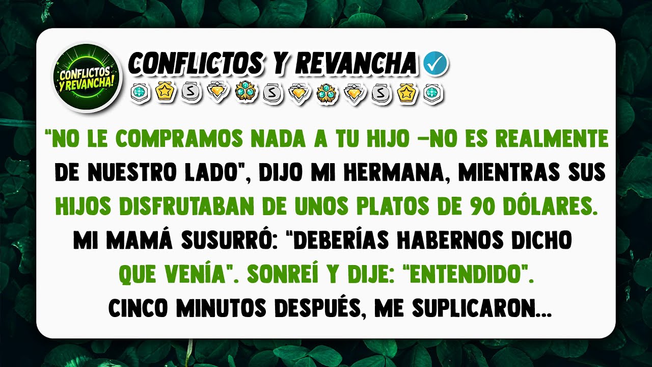 Humillan a mi hijo en la cena. 5 minutos después, rogaron mi perdón.