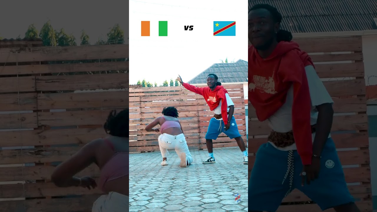⁣Ivory Coast Vs. Congo #afrocon | Afro TikTok Challenge