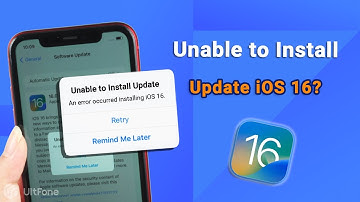 Unable to Install Update, an Error Occurred Downloading iOS 16/iOS 17 [Fix in 3 Step!!!]✔