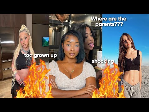 The Problem With Kid Influencers (exploitation, too grown up, shocking)