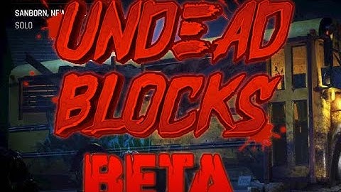 UNDEAD BLOCKS  BETA  Gameplay ( Easter Egg  Run )