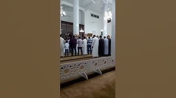 بسم الله مشاء الله على والخشوع القرآن الكريم مع الشيخ يوسف الفاخري حفظه الله في مسجد الزيتونة