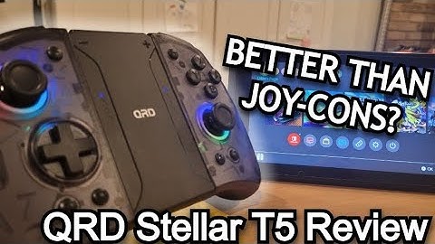 The BEST Joy-Con Alternative! - QRD Stellar T5 Review