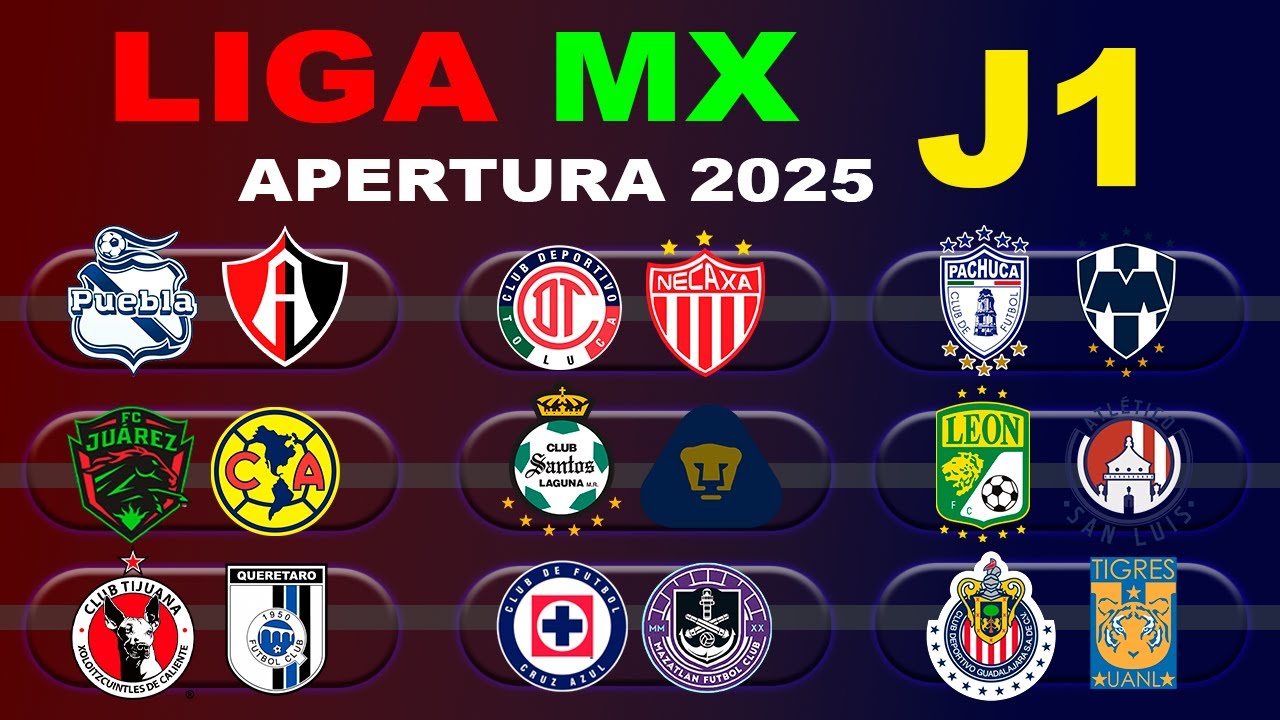 FECHAS, HORARIOS Y CANALES PARA LA JORNADA 1 DE LA LIGA MX APERTURA ...