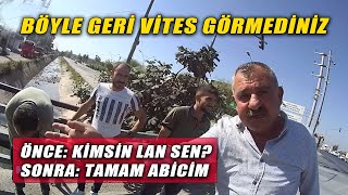 Böyle geri vites görmediniz | Sarhoş sürücü Trafikte kavga | Motosiklet kazaları | SG 19