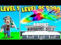 AEROPORTO DA 1€ VS AEROPORTO DA 1.000.000€! - ROBLOX