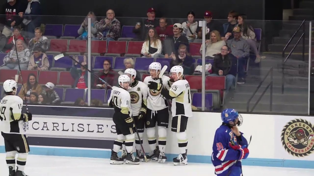 Rūdolfs Bērzkalns 3 Goals vs USA Hockey NTDP 11.10.2025 | USHL