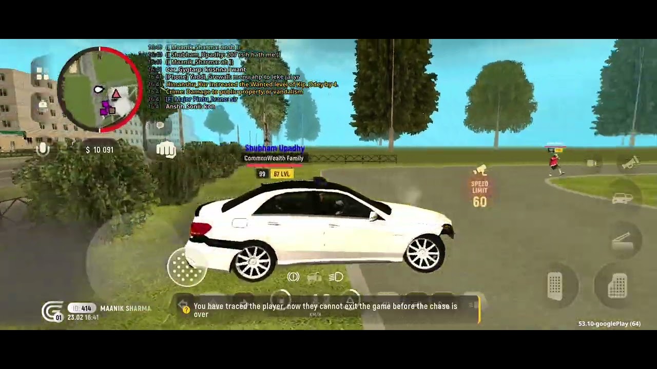 Anshh sonii going in gz during chase 