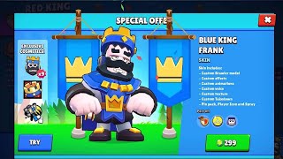 New Frank Skin Blue And Red King