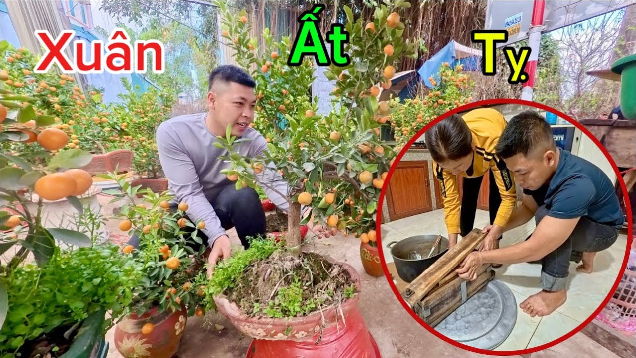 Dọn Nhà, Bó Giò Đón Tết Ất Tỵ 2025 | GIA ĐÌNH HUY ANH