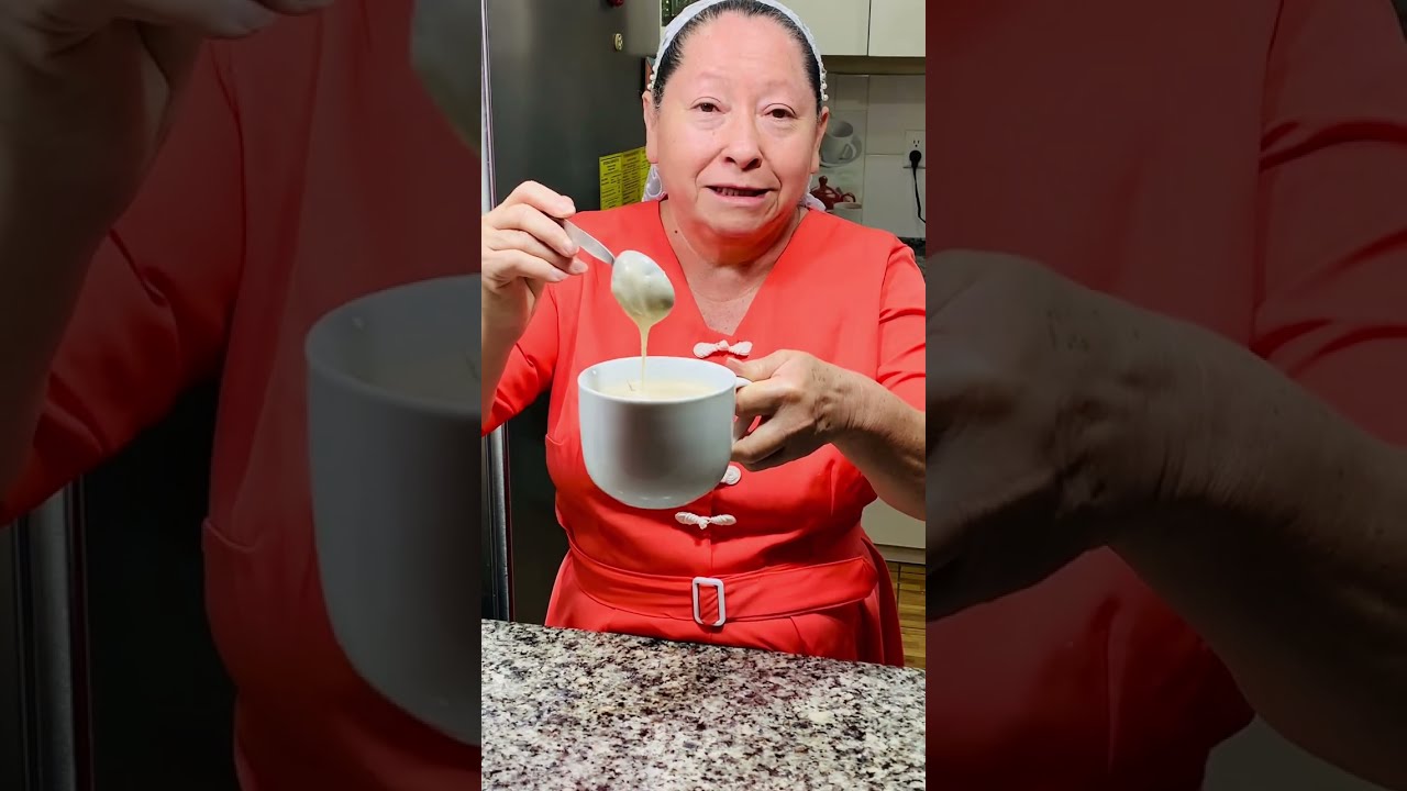 COMO HACER UN DELICIOSO ATOL DE MAÍZ TOSTADO//!! fácil y delicioso!