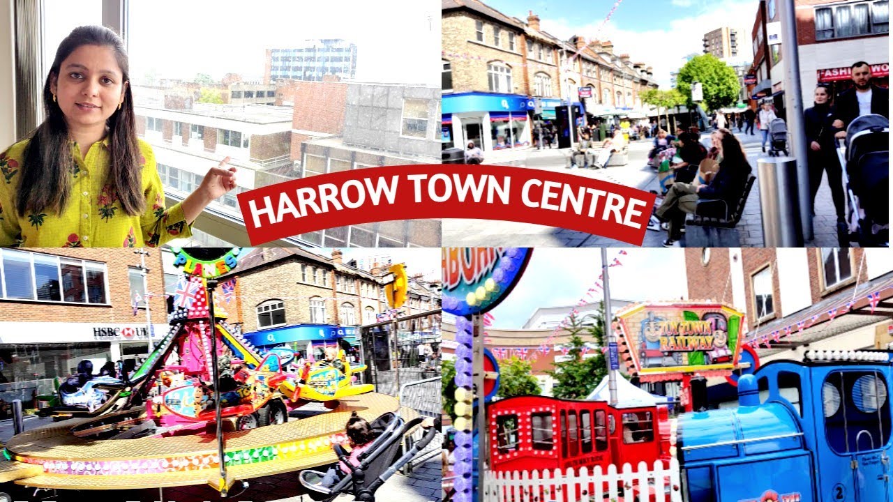 Harrow Town Centre II High Street II Exploring London II @SonamSwaraj