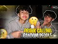 PRANK CALLING PEOPLE BUT WE CAN'T HEAR THEM!