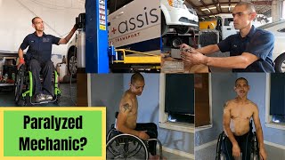 My New Automotive Job As A Paraplegic Disabled Man by Living Differently  424 views 7 months ago 8 minutes, 21 seconds