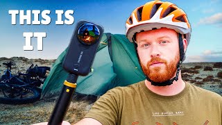 The BEST camera for bikepacking - Insta360 X6 Review