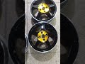 Black panther 🐈⬛ Yellow plate 15 size set Available HK Alloy rims modified Made in #bronzewheels