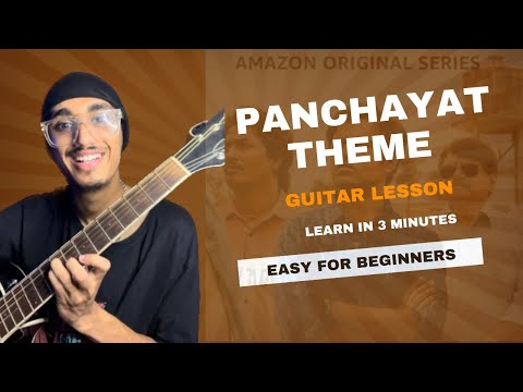 Panchayat Theme Song Guitar Lesson Easy For Beginners