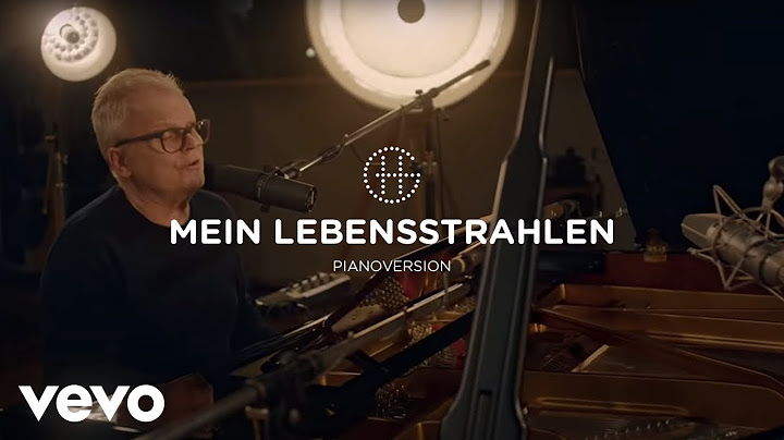 Herbert Grönemeyer - Mein Lebensstrahlen (Piano Version)