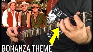 BONANZA tv Show Theme - Guitar Lesson chords