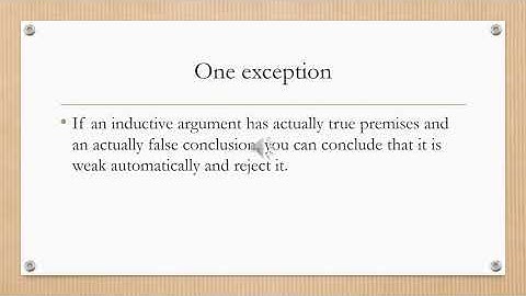 Evaluating Inductive Arguments Audio Lecture 2020