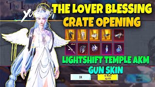 😍 50,000 UC THE LOVER BLESSING CRATE OPENING LUCKY CRATE OPENING | LIGHT DIVINE MOON AKM SKIN ✅