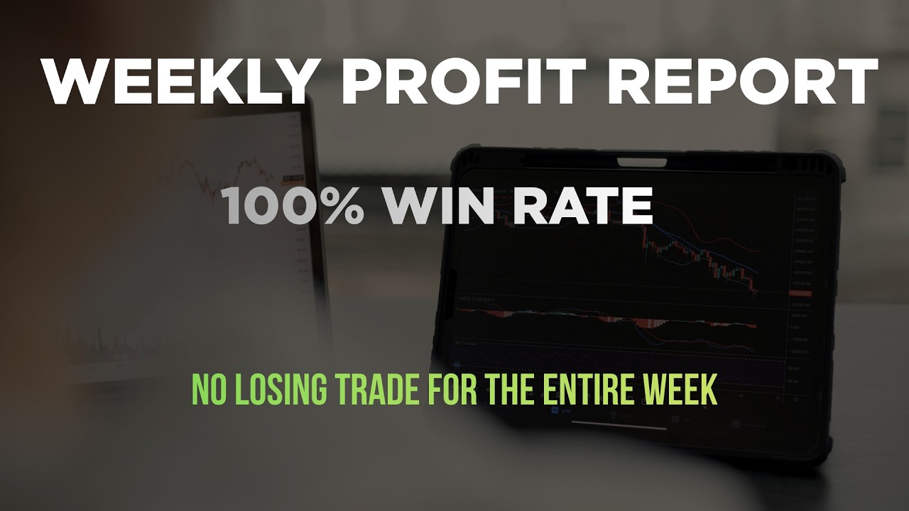 100% WIN RATE - WEEKLY PROFIT REPORT|| TraderMindset || TradingView