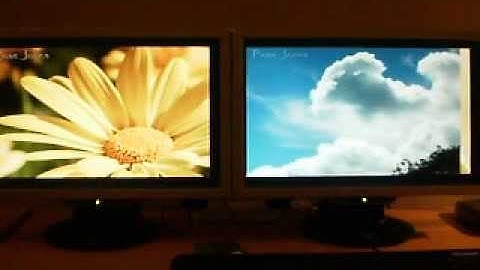 Dual Networked Raspberry Pis running OpenGL Slideshow