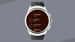 Google Android Wear 2.0 - Demonstration (Google IO) screenshot 5