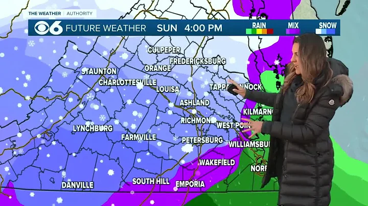 Frances tracks snow potential for Sunday in Richmo...