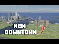 We Built a SECOND DOWNTOWN in our Minecraft City!