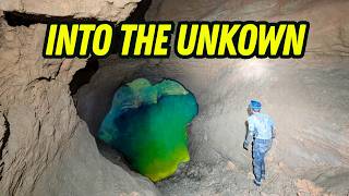 Searching for a massive cave led us to this... 