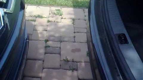 Electromagnetic parking sensor - car test