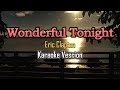 Wonderful tonight karaoke