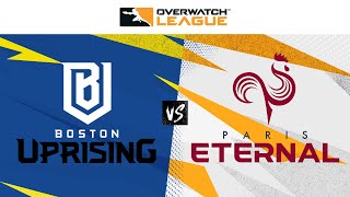 Boston Uprising vs Paris Eternal | June Joust Qualifiers | Week 3 Day 1 — West