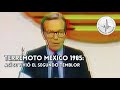 Así se vivió el Terremoto del 20 de septiembre de 1985 en la Ciudad de México