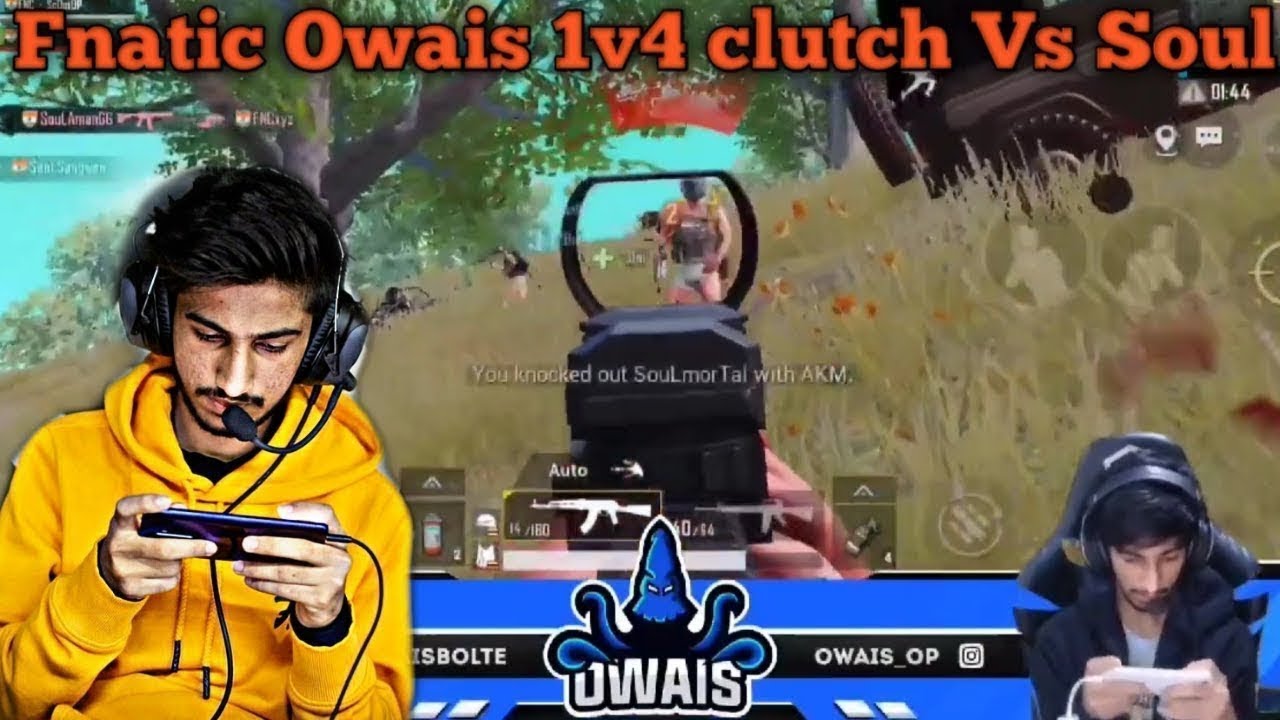 Fnatic Owais 1vs3 Again Team Soul mortal   Fnatic Vs Soul   Entity Op 🔥